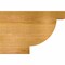 Ekena Millwork Alpine Rough Sawn Rafter Tail, Western Red Cedar, 4"W x 12"H x 18"L RFT04X12X18ALP00RWR - alternate 3